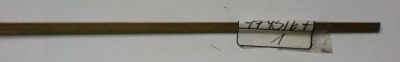 Messing-Vierkant-Profil 3 x 1 mm, 1 m lang