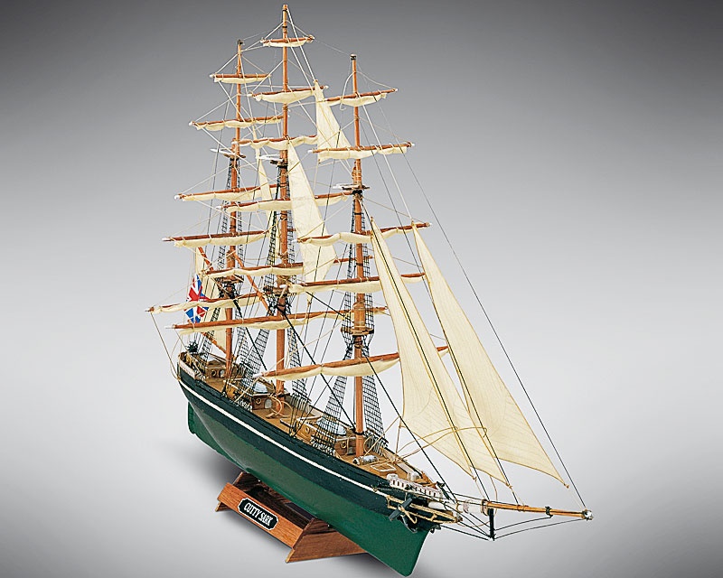 Cutty Sark Bausatz 1:250 Mini,   Länge 34,20 cm