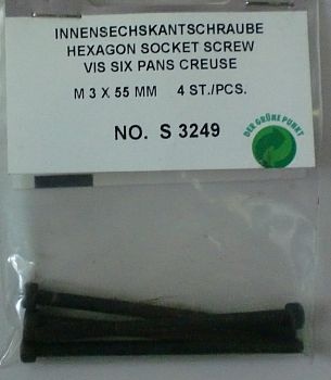 Innensechskantschraube M 3 x 55