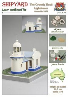 Leuchtturm Crowdy Head Laserbausatz