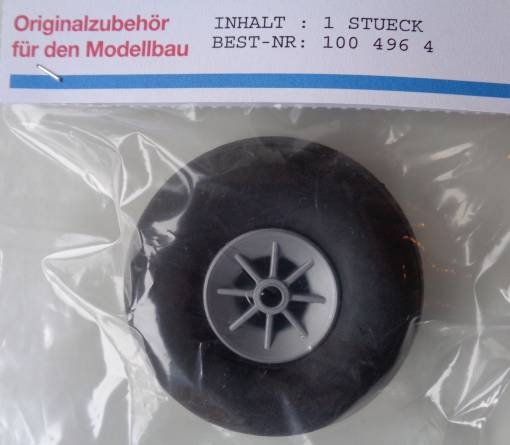LUFTRAD mit Nylonfelge  63 MM