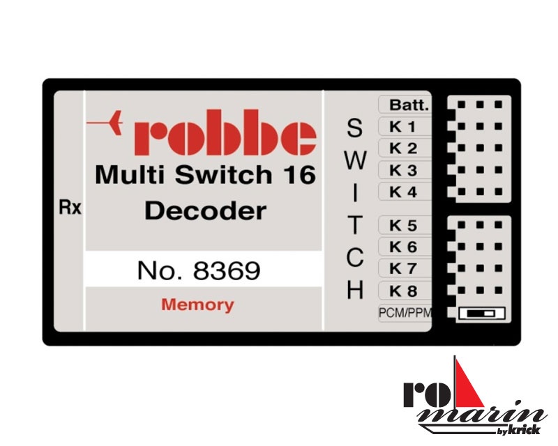 MultiSwitch 16 Decoder mit MemoryFunktion Faber Modellbau