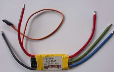 K 4302 Kontronik PIX 3000 - Drehzahlsteller -