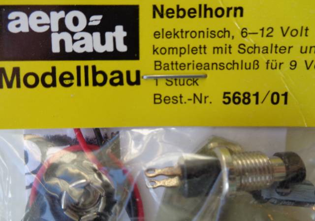 Nebelhorn 6-12V - Faber Modellbau