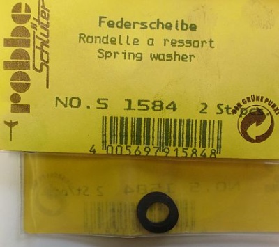 Federscheibe, 2 Stück