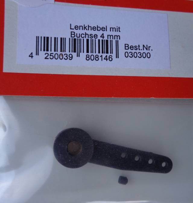 Lenkhebel mit Buchse 4 mm  -vorrätig /1.3.25 -