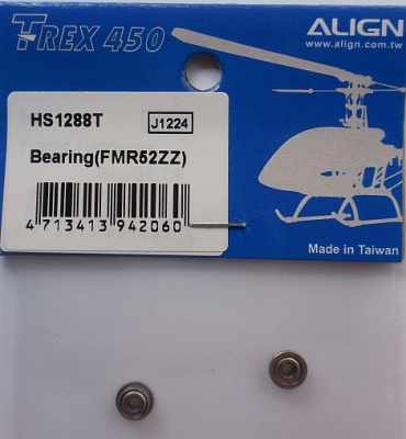 HS1288 T   Kugellager  2x5/6x2.3  F ZZ