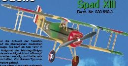SPAD XIII (ARF) - Spannw. 86,5 cm -