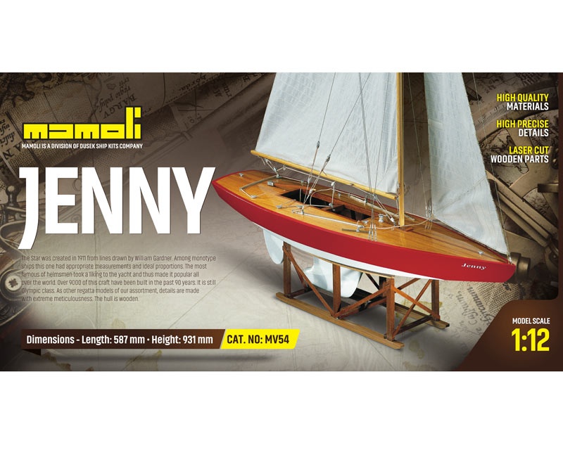 Jenny Star Class Bausatz 1:12 Mamoli