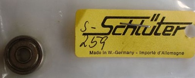 Kugellager 6 x 16 ZZ