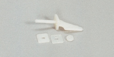 Ruderhörner 22 mm mit M3 Gewindebolzen, 2 Stück