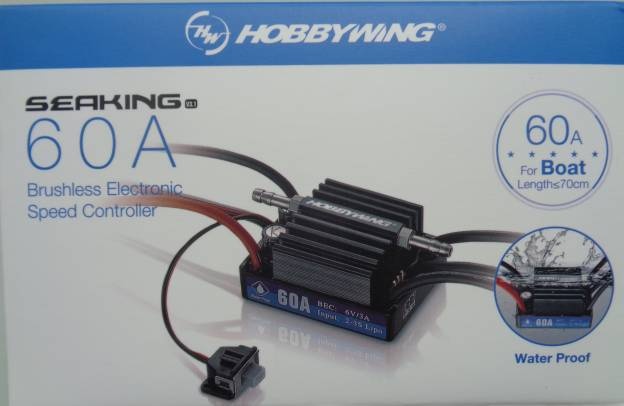 BL-Fahrtregler Seaking V3  60A-2-3-LiPo - vorrätig 1.5.24 -