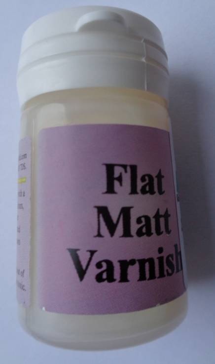 Klarlack mattglänzend (Flat Matt Varnish)