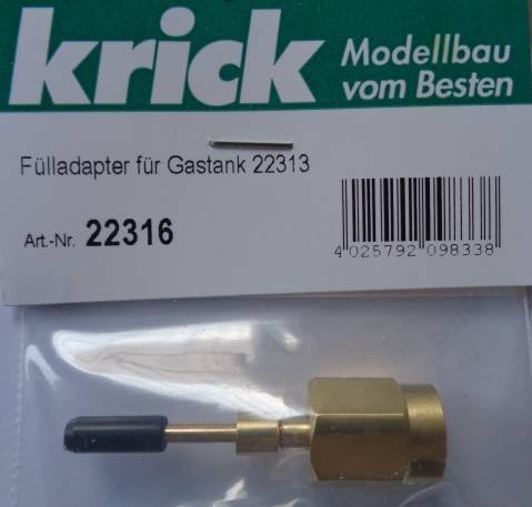 Fülladapter für Gastank 22313