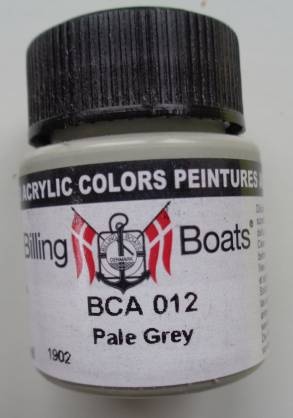 Pale grau 22 ml   Billing Boats Acryl Farbe