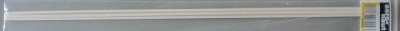 Plastik-T-Profil, 33 cm lg., 3,0x3,0, 0,60 mm breit, 5 Stück