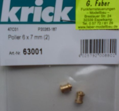 Poller 6 x 7 mm (2)