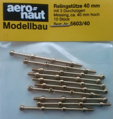 Relingstützen 3D/40mm