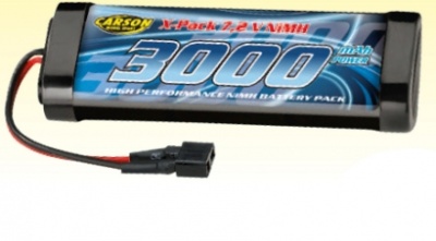 Akku RacingPack 7,2V/3000mAh mit T-Stecker