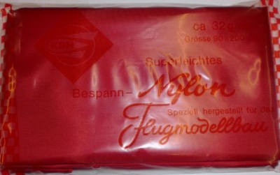 Superleichtes Bespann-Nylon, rot