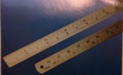 Lineal Stahl 60 cm