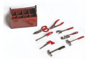 Werkzeugbox mit Werkzeug M 1:8