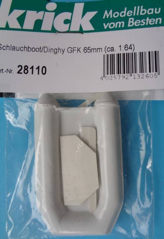 Schlauchboot/Dinghy GFK 65mm