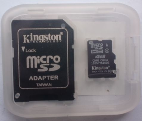 Micro-SD Karte 2 GB  f&uuml;r HoTT-Sender -Sonderangebot-