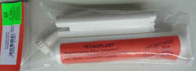 Tecnoplast-Silikon transparent .80 ml