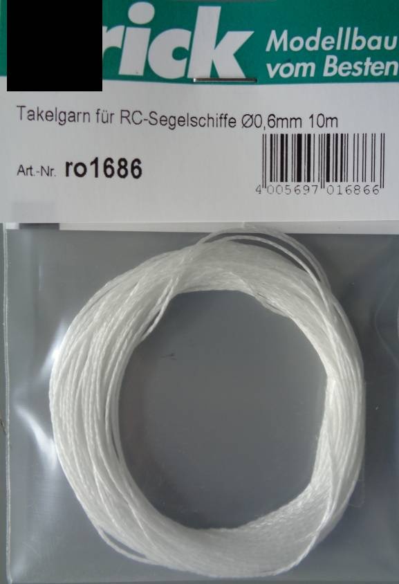 Takelgarn für RC-Modelle 0,6mm