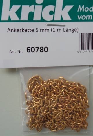 Ankerkette 5 mm (1 m Länge)