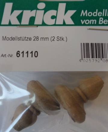 Modellstütze 28 mm (2 Stk.)
