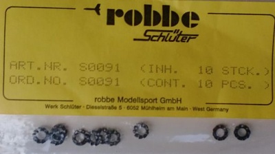 Faecherscheibe 2,5/5   10 Stk