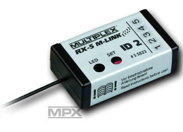 Empf. RX-5 M-LINK ID 2, 2,4 GHz