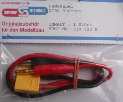 Ladekabel XT90 Stecker