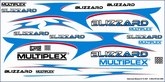 Dekorbogen Blizzard