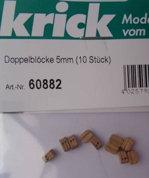 Doppelblöcke 5mm (10 Stück)