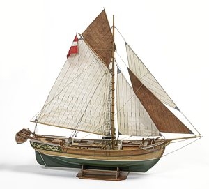 Oseberg 1:25  Baukasten, Länge 86 cm