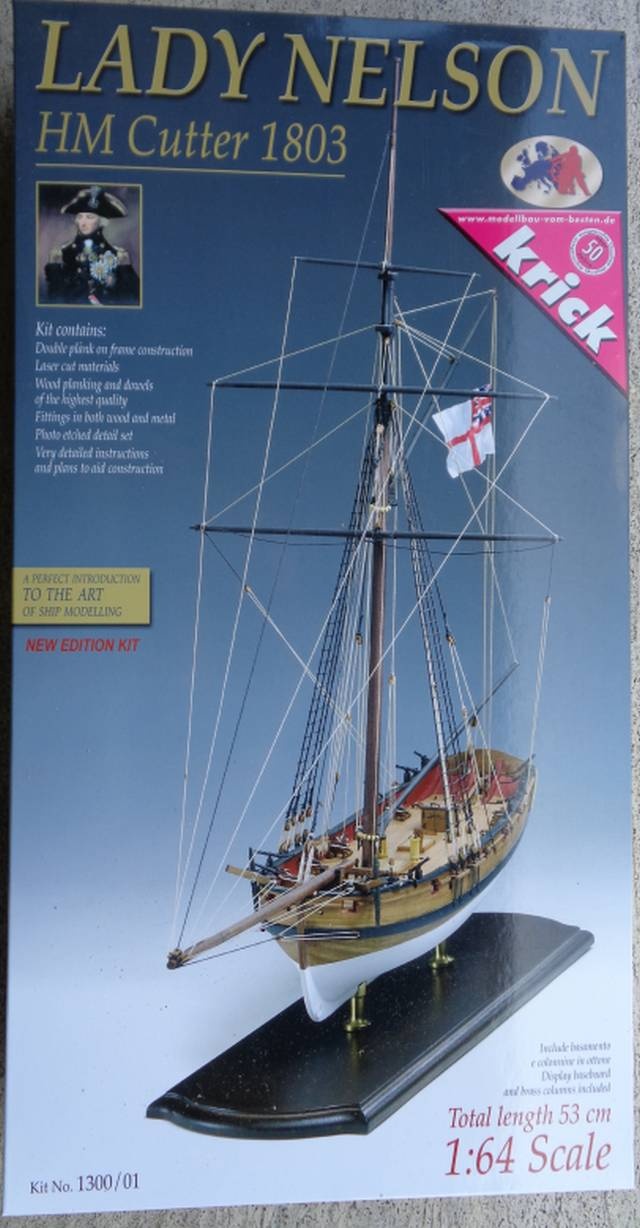 Lady Nelson (Victory Models), Länge 50 cm