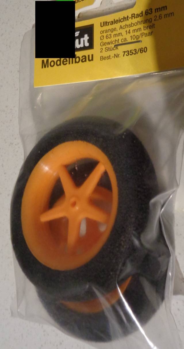 Ultraleicht-Modell-R.,Ø 63, Breite 12mm, orange/vorr. 1.1.25