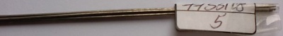 5 Stück Stahldraht, rostfrei,  Ø 0,8 mm, 1 m lang
