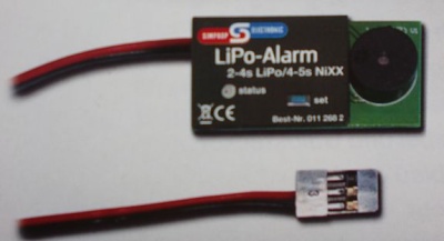 LiPo-Alarm 2-4s und 4-5s NIXX