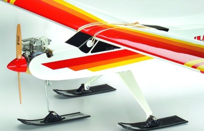 Modell-Ski für Hauptfahrwerk für 60er Flugmodelle