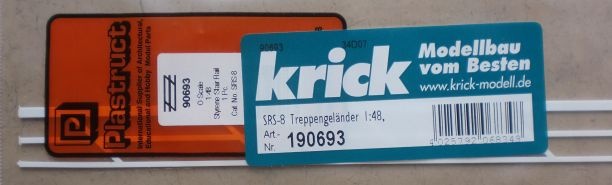 SRS-8 Treppengeländer 1:48, 1 Stück