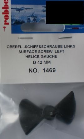 Oberflächen-Schiffsschraube 2Bl. 42mm L M4