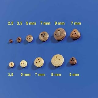Dreieckige Jungfern 7 mm (10 Stück)