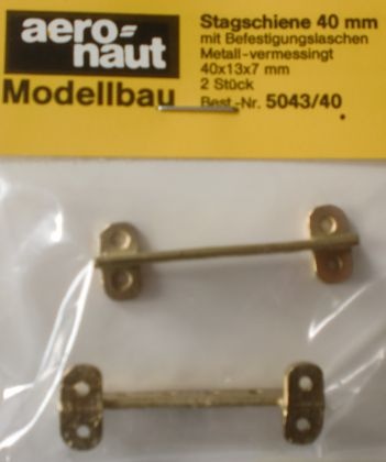 Stagschiene (metallguss), 2 Stück