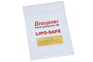 LiPo-SAFE Sicherheitstasche weiß,22x30 cm