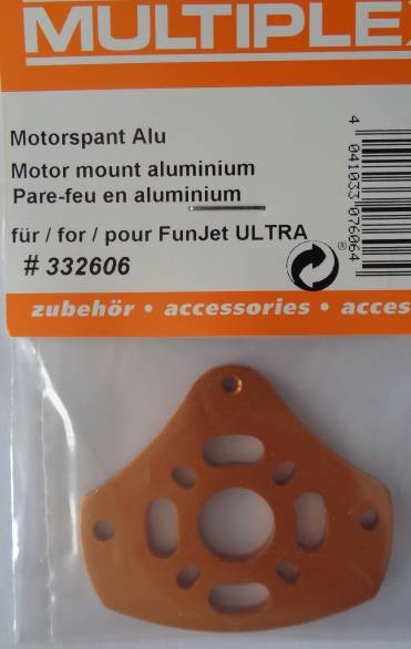 Motorträgerplatte Alu FunJet ULTRA