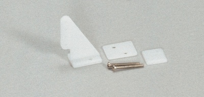 Ruderhörner 28 mm mit M3 Gewindebolzen, 2 Stück